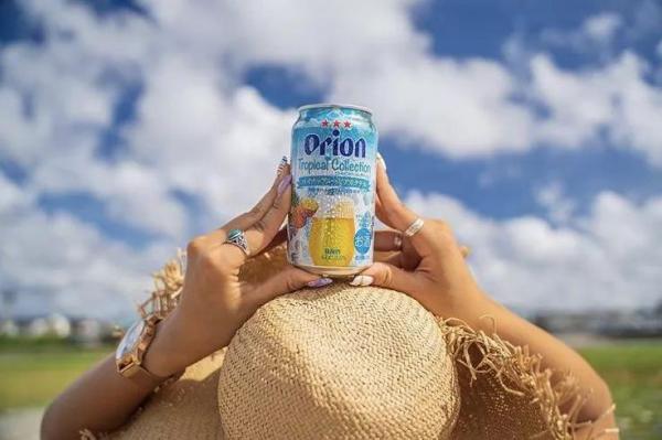 背负历史使命啤酒品牌Orion 从包装设计到口感都是热带风情